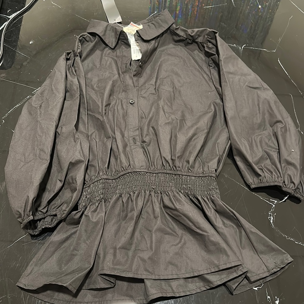 Brand new M black business casual/professional black shirt